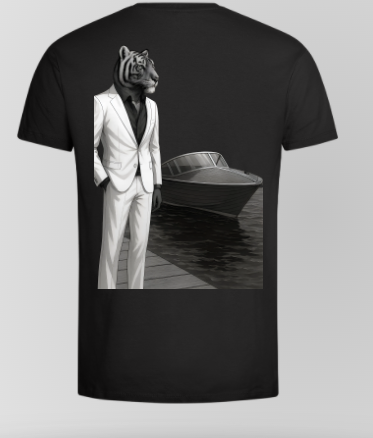 T-Shirt Tiger + Båt